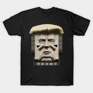 Trump Brutalism Statue T-Shirt